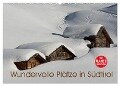Wundervolle Plätze in Südtirol (Wandkalender 2024 DIN A2 quer), CALVENDO Monatskalender - Georg Niederkofler