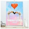 Sommerglück - Artwork (hochwertiger Premium Wandkalender 2024 DIN A2 hoch), Kunstdruck in Hochglanz - Liselotte Brunner-Klaus