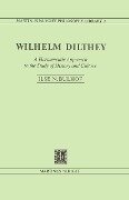 Cover-Bild zum Titel 'Wilhelm Dilthey' von 'I. N. Bulhof'