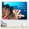 Unterwasser - eine bunte Welt (hochwertiger Premium Wandkalender 2024 DIN A2 quer), Kunstdruck in Hochglanz - Bianca Schumann