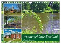 Wunderschönes Emsland (Wandkalender 2026 DIN A4 quer), CALVENDO Monatskalender - Claudia Kleemann