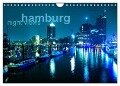 hamburg - night views (Wandkalender 2024 DIN A4 quer), CALVENDO Monatskalender - Jürgen Muß