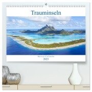 Trauminseln - Matteo Colombo (hochwertiger Premium Wandkalender 2025 DIN A2 quer), Kunstdruck in Hochglanz - Matteo Colombo