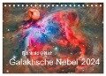 Galaktische Nebel (Tischkalender 2024 DIN A5 quer), CALVENDO Monatskalender - Reinhold Wittich
