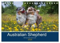 Australian Shepherd 2025 (Tischkalender 2025 DIN A5 quer), CALVENDO Monatskalender - Annett Mirsberger