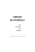 Cover-Bild zum Titel 'Urinary Incontinence' von 'Rumi Michael Leigh'
