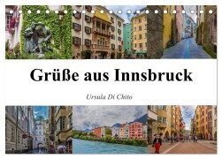 Grüße aus Innsbruck (Tischkalender 2025 DIN A5 quer), CALVENDO Monatskalender - Ursula Di Chito