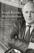 Cover-Bild zum Titel 'Brief in die Oase' von 'Joseph Brodsky'