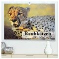 Raubkatzen. Die leisen Jäger (hochwertiger Premium Wandkalender 2024 DIN A2 quer), Kunstdruck in Hochglanz - Elisabeth Stanzer