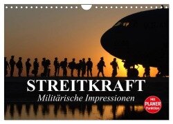 Streitkraft. Militärische Impressionen (Wandkalender 2025 DIN A4 quer), CALVENDO Monatskalender - Elisabeth Stanzer