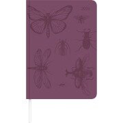 Cover-Bild zum Titel 'Lady Journal Grande Deluxe Purple 2025 - Taschen-Kalender A5 (15x21 cm) - Tucson Einband - mit Motivprägung - Weekly - 128 Seiten - Alpha Edition' von ''