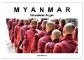 Myanmar ¿ Mit anderen Augen (Wandkalender 2024 DIN A2 quer), CALVENDO Monatskalender - Krzys Christof Bautsch