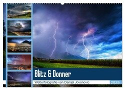 Blitz & Donner (Wandkalender 2025 DIN A2 quer), CALVENDO Monatskalender - Danijel Jovanovic