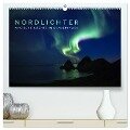 Nordlichter - Magische Nächte in Skandinavien (hochwertiger Premium Wandkalender 2024 DIN A2 quer), Kunstdruck in Hochglanz - Lain Jackson