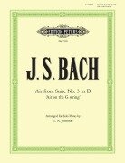 Cover-Bild zum Titel 'Air D-Dur "Air on the G String"' von 'Johann Sebastian Bach'