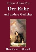 Cover-Bild zum Titel 'Der Rabe und andere Gedichte (Großdruck)' von 'Edgar Allan Poe'