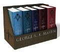 George R. R. Martin's A Game of Thrones Leather-Cloth Boxed Set (Song of Ice and Fire Series) - George R. R. Martin