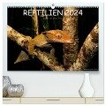 REPTILIEN (hochwertiger Premium Wandkalender 2024 DIN A2 quer), Kunstdruck in Hochglanz - Benny Trapp