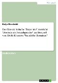 Der Einsatz lyrischer Texte im Unterricht 'Deutsch als Fremdsprache' am Beispiel von Erich Kästners "Sachliche Romanze" - Katja Warchold