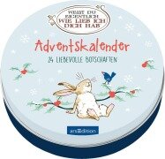 Adventskalender in der Dose. Weißt du eigentlich, wie lieb ich dich hab? - 