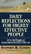 Cover-Bild zum Titel 'Daily Reflections for Highly Effective People' von 'Stephen R Covey'