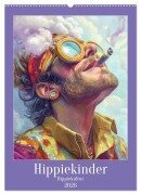 Hippiekinder - Hippiekultur (Wandkalender 2026 DIN A2 hoch), CALVENDO Monatskalender - Liselotte Brunner-Klaus