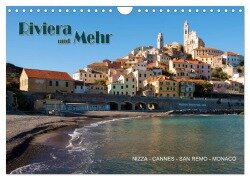 Riviera und Mehr - Nizza, Cannes, San Remo, Monaco (Wandkalender 2026 DIN A4 quer), CALVENDO Monatskalender - Hermann Koch