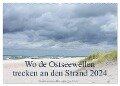 Wo de Ostseewellen trecken an den Strand 2024 (Wandkalender 2024 DIN A2 quer), CALVENDO Monatskalender - Kerstin Stolzenburg