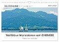 Weißblaue Impressionen vom CHIEMSEE Panoramabilder (Wandkalender 2024 DIN A4 quer), CALVENDO Monatskalender - Dieter-M. Wilczek