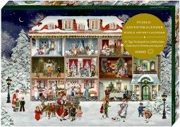 Cover-Bild zum Titel 'Puzzle-Adventskalender - Unser wunderbares Weihnachtshaus' von ''