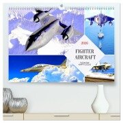 Fighter aircraft. Faszination Kampfflugzeug (hochwertiger Premium Wandkalender 2026 DIN A2 quer), Kunstdruck in Hochglanz - Rose Hurley