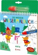 Cover-Bild zum Titel 'Das magische Wassermalbuch - Winter' von ''