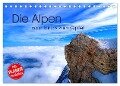 Die Alpen ¿ vom Tal bis zum Gipfel (Tischkalender 2024 DIN A5 quer), CALVENDO Monatskalender - Stefan Mosert