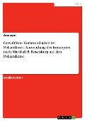 Cover-Bild zum Titel 'Gewaltfreie Kommunikation im Polizeidienst. Anwendung des Konzeptes nach Marshall B. Rosenberg auf den Polizeidienst' von ''