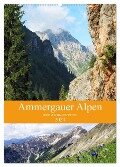 Ammergebirge Wandkalender (Wandkalender 2024 DIN A2 hoch), CALVENDO Monatskalender - Fotografin Miriam Schwarzifscher