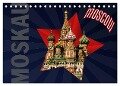 Moskau - Moscow (Tischkalender 2025 DIN A5 quer), CALVENDO Monatskalender - Hermann Koch