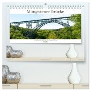 Müngstener Brücke - Stahlkonstruktion der Superlative (hochwertiger Premium Wandkalender 2026 DIN A2 quer), Kunstdruck in Hochglanz - Meike Bölts