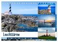 Leuchttürme - Maritime Leuchtfeuer an den Küsten (Tischkalender 2024 DIN A5 quer), CALVENDO Monatskalender - Christian Bosse