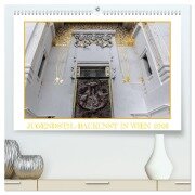 Jugendstil-Baukunst in Wien (hochwertiger Premium Wandkalender 2026 DIN A2 quer), Kunstdruck in Hochglanz - Werner Braun