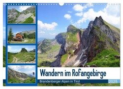 Wandern im Rofangebirge - Brandenberger Alpen in Tirol (Wandkalender 2025 DIN A3 quer), CALVENDO Monatskalender - Anja Frost