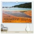 Farben des Yellowstone National Park 2024 (hochwertiger Premium Wandkalender 2024 DIN A2 quer), Kunstdruck in Hochglanz - Frank Zimmermann