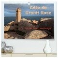 Côte de Granit Rose - Der rote Norden der Bretagne (hochwertiger Premium Wandkalender 2024 DIN A2 quer), Kunstdruck in Hochglanz - Etienne Benoît