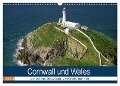 Cornwall und Wales (Wandkalender 2024 DIN A3 quer), CALVENDO Monatskalender - Reinhard Pantke