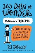 Cover-Bild zum Titel '365 Days of Wonder: Mr. Browne's Precepts' von 'R J Palacio'
