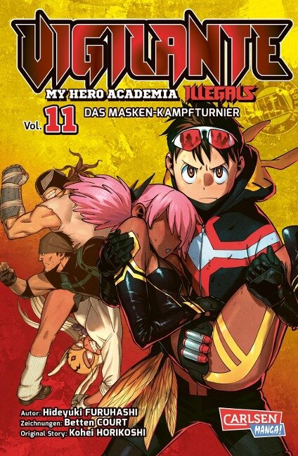 Vigilante - My Hero Academia Illegals 11 - Kohei Horikoshi, Hideyuki Furuhashi, Betten Court
