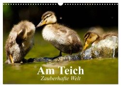 Am Teich. Zauberhafte Welt (Wandkalender 2025 DIN A3 quer), CALVENDO Monatskalender - Elisabeth Stanzer
