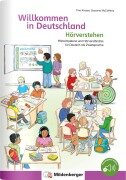 Cover-Bild zum Titel 'Willkommen in Deutschland - Hörverstehen' von 'Tina Kresse, Susanne Mccafferty'