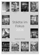 Städte im Fokus (Wandkalender 2026 DIN A2 hoch), CALVENDO Monatskalender - Melanie Viola