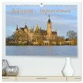 Schwerin - Impressionen (hochwertiger Premium Wandkalender 2024 DIN A2 quer), Kunstdruck in Hochglanz - Reinalde Roick