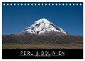 Peru & Bolivien - Land der Inka (Tischkalender 2024 DIN A5 quer), CALVENDO Monatskalender - Stephan Knödler